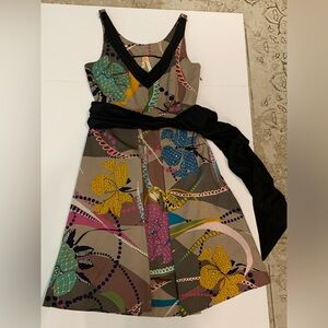 MAEVE  Sleeveless A-Line Abstract Dress by Anthropologie XS